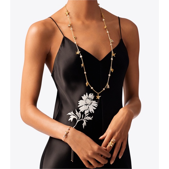 TORY BURCH • Poetry of Things Charm Necklace - Picture 2 of 6